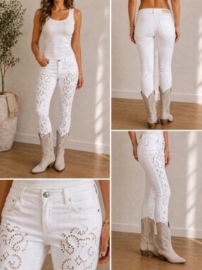 HOUSE of ST.  embellishments cut out Amsterdam Paradise Lace Look 27 boho chic